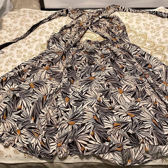 Free People Libby convertible dress black/Noir size large 👗 - Picture 2 of 12